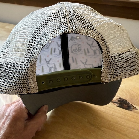 JACK AND SAGE RANGER TRUCKER CAP CLASSIC NATURE OUTDOORS WILDLIFE ART SNAP BACK - Picture 6 of 10